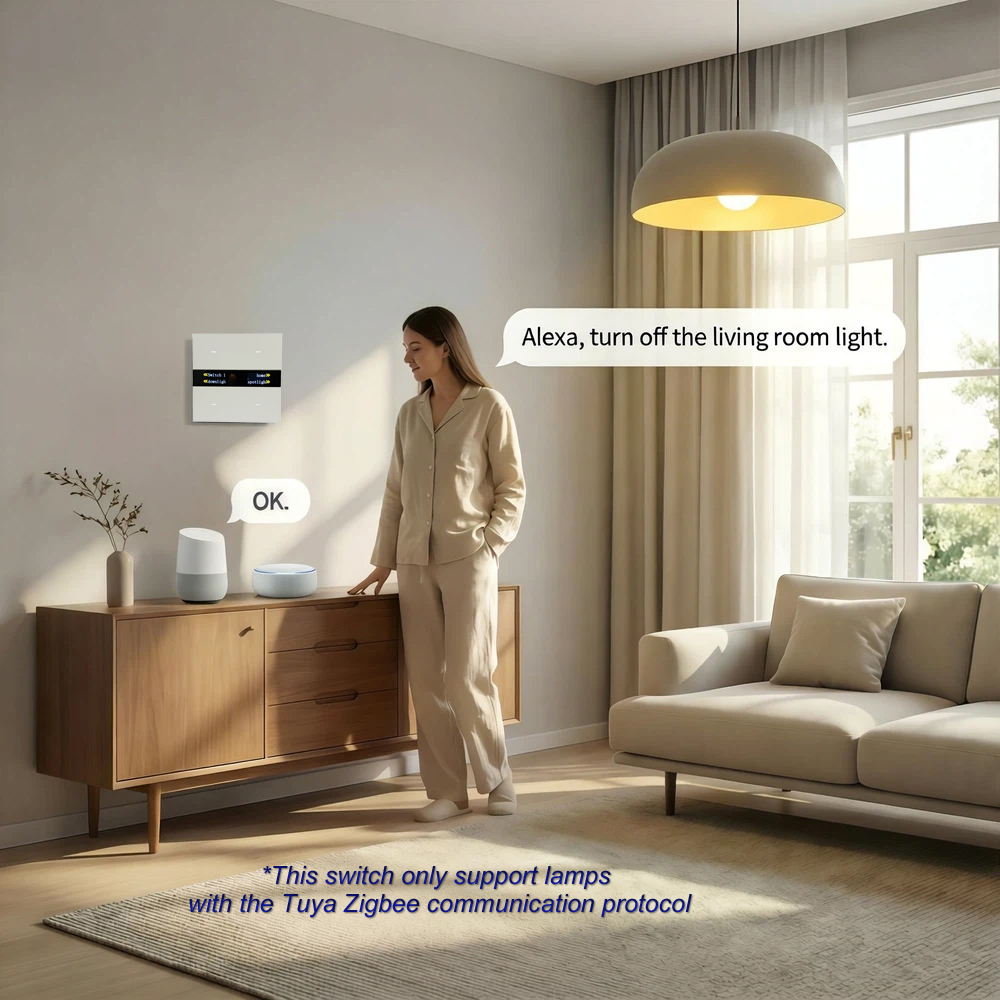 M8 Pro Zigbee Smart Switch Pan - Smart Home Panel review and price