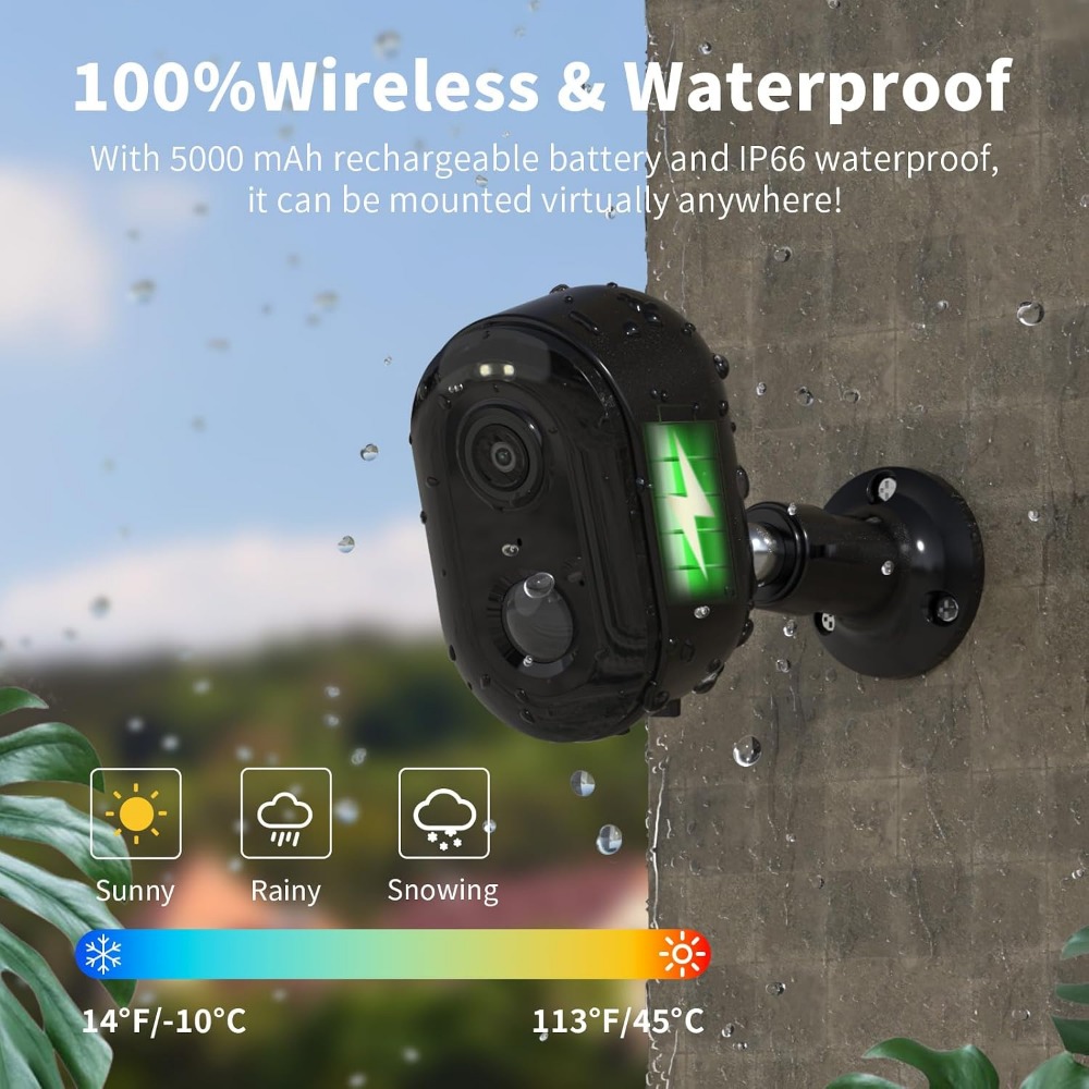 Outdoor Security Cameras, 2K N - Smart Home Usb review and price