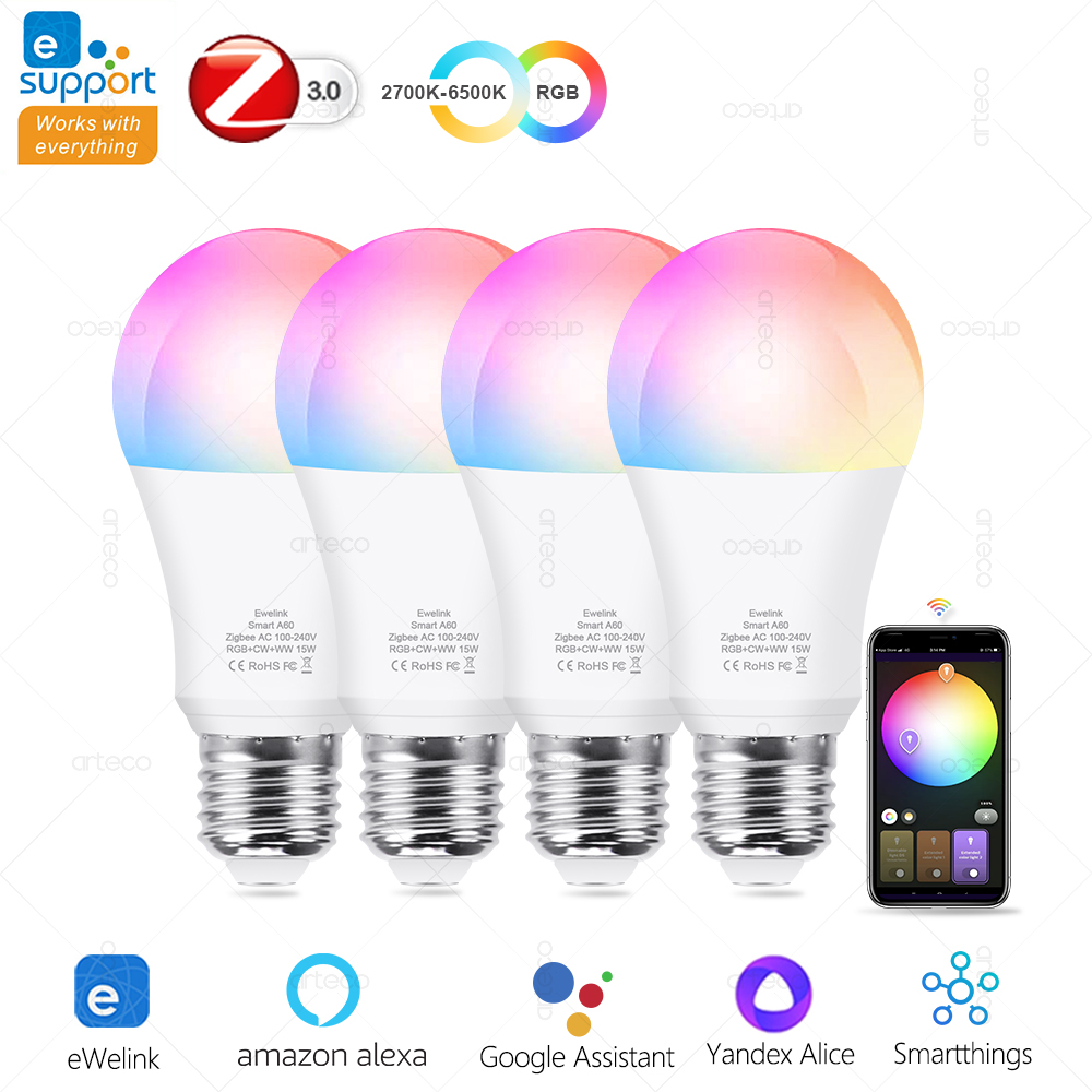 15W 18W E27 Zigbee Smart Light - Smart Home Yellow review and price