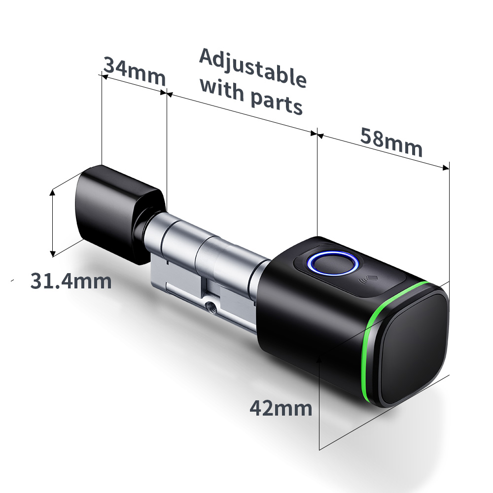 Smart Cylinder Lock Tuya 60-90 - Smart Home Website review and price