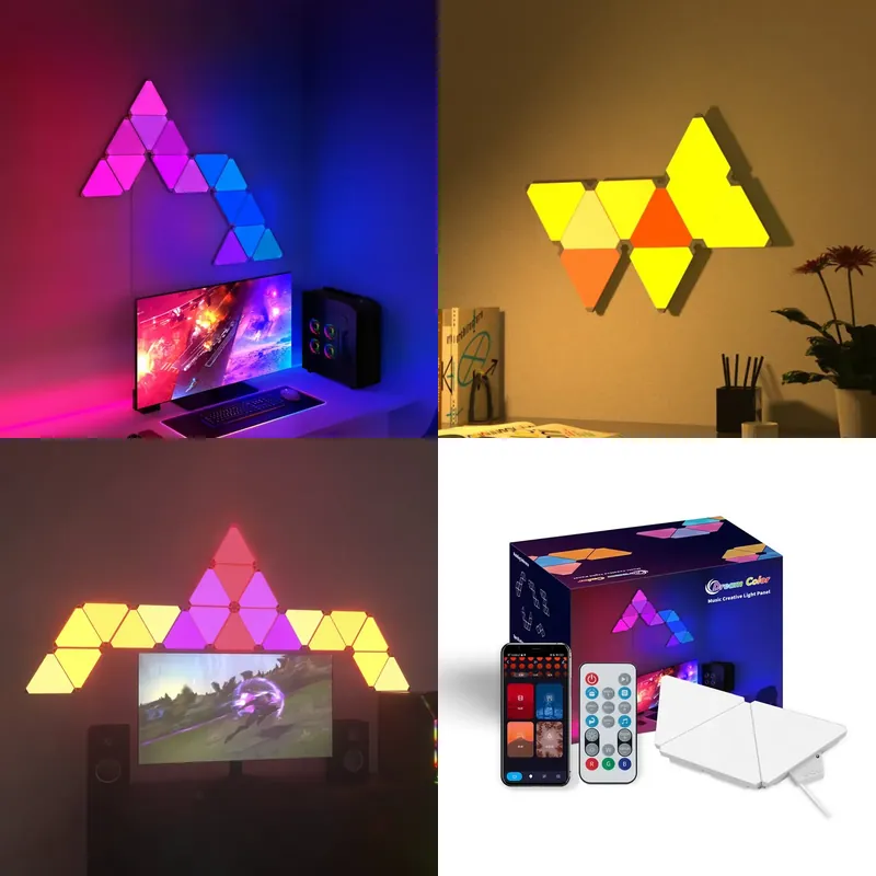 Banqcn Triangle LED Gaming Set - Smart Home Panel review and price