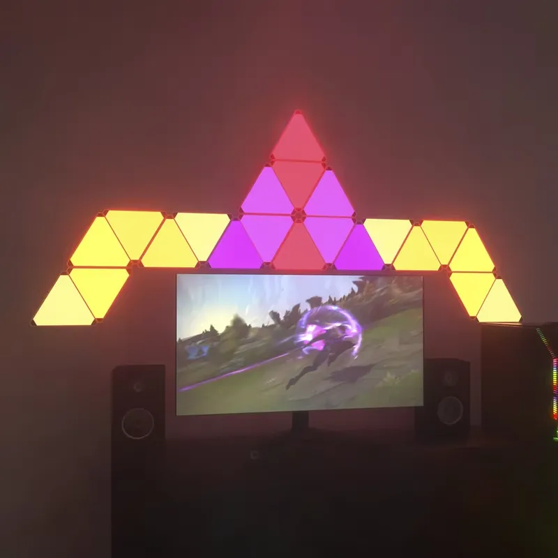 Banqcn Triangle LED Gaming Set - Smart Home Panel review and price