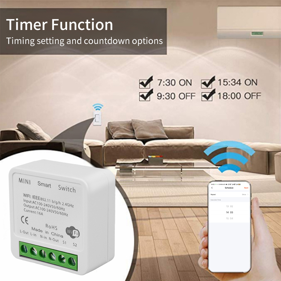 2 Way Mini DIY Smart Switch Tu - Smart Home Simple review and price