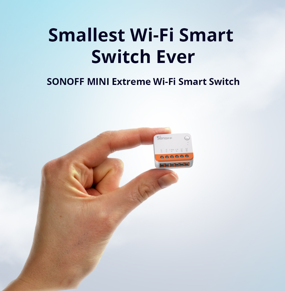 Sonoff Mini R4 Extreme Wifi Sm - Smart Home Simple review and price