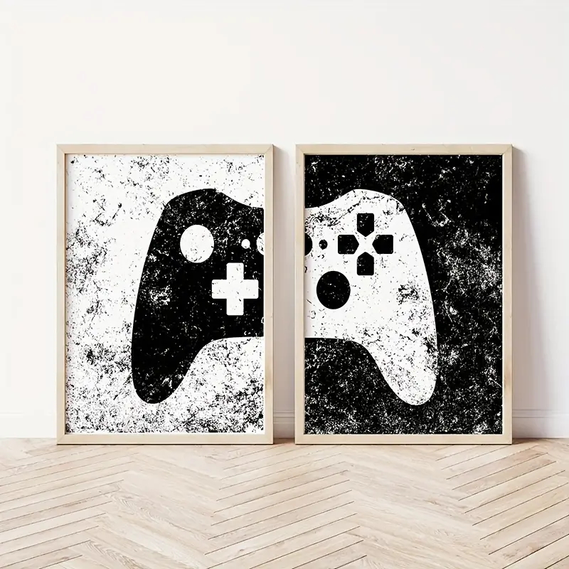 Black and White Game Controlle - Smart Home Poster review and price