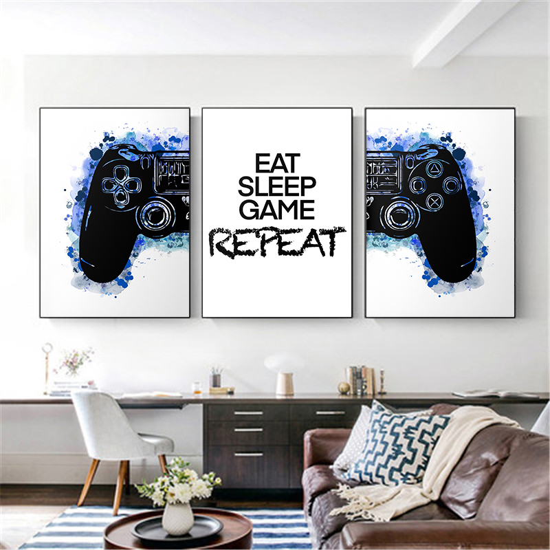 Black and White Game Controlle - Smart Home Poster review and price