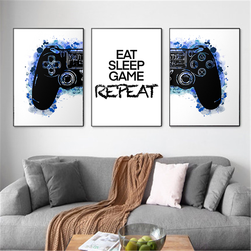 Black and White Game Controlle - Smart Home Poster review and price